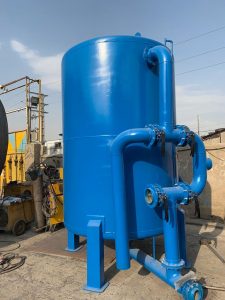 ساخت مخزن فیلتر شنی